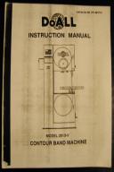 DoAll-DoAll 2013-V, Bandsaw Instruction Manual-2013-V-01